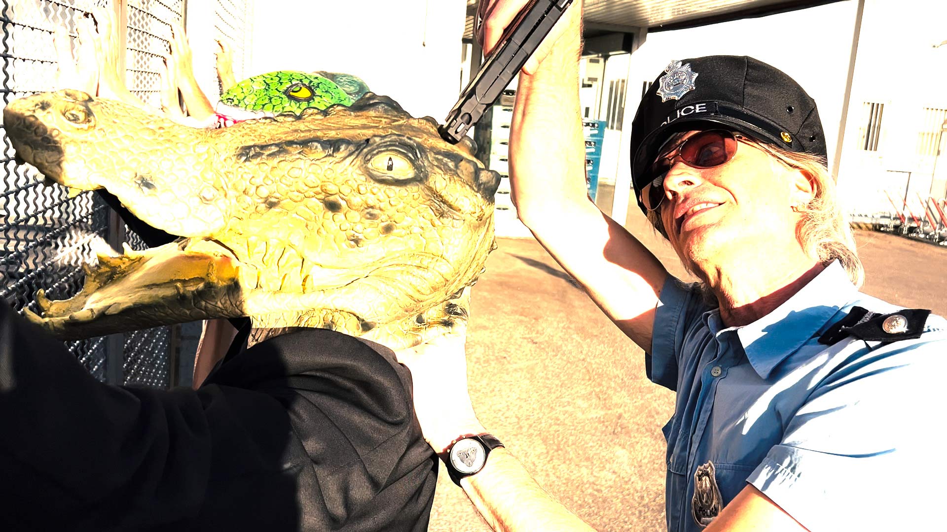 Videoshooting Monster Lizard Invasion Videoshooting Monster Lizard Invasion